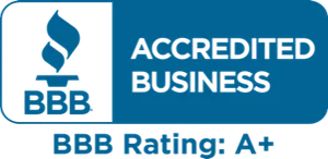 BBB Accredited Business A+ rating